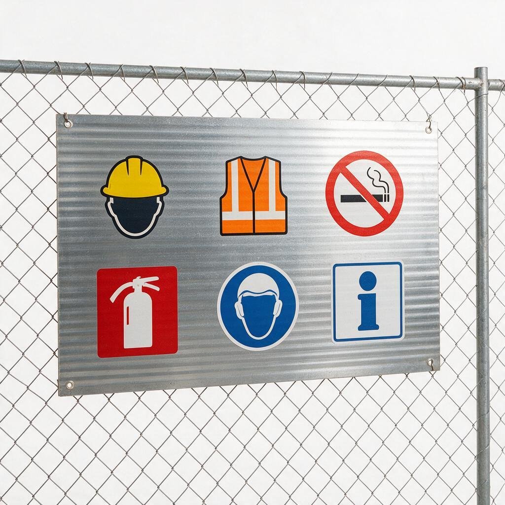 Aluminum Construction Site Signs - Durable & High Visibility