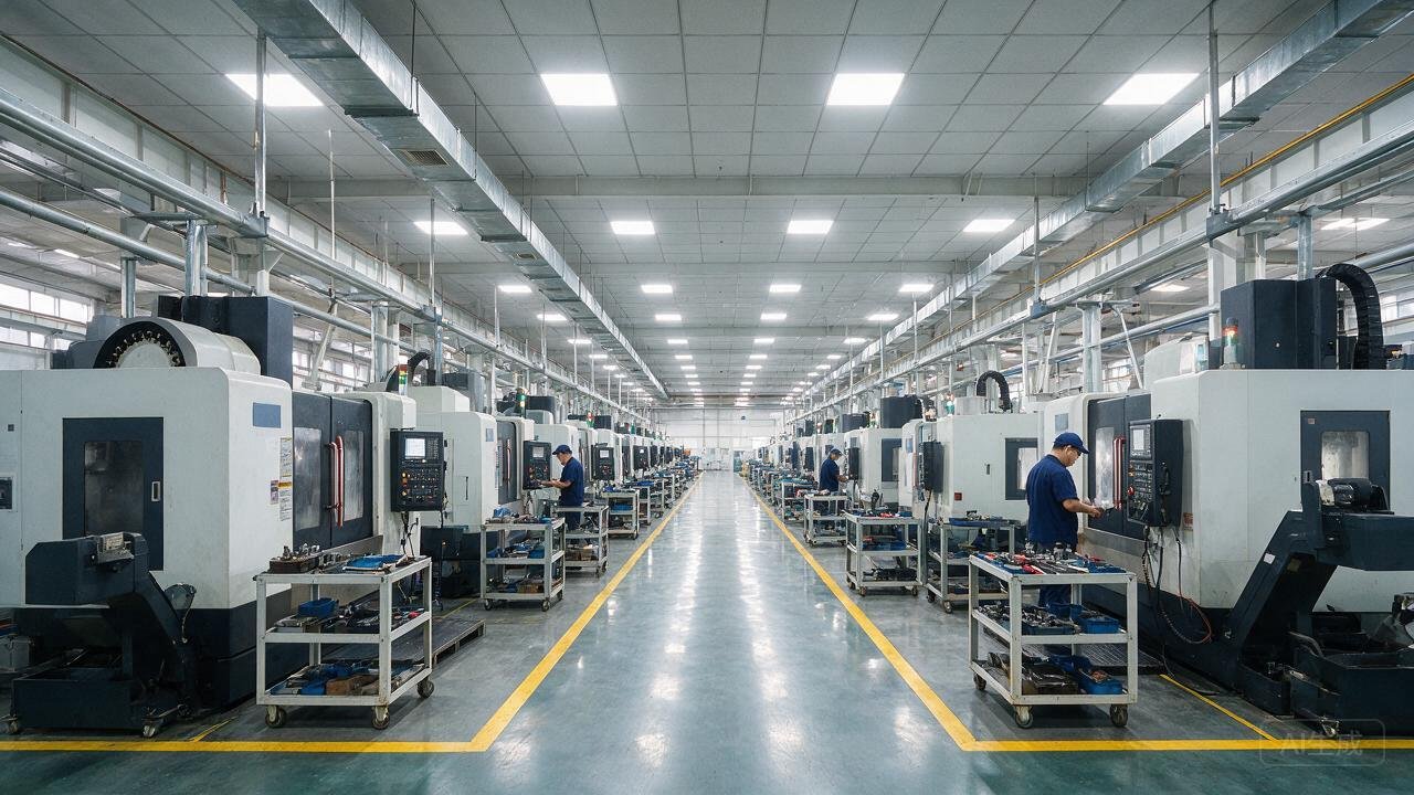A Spacious, Organized Workshop