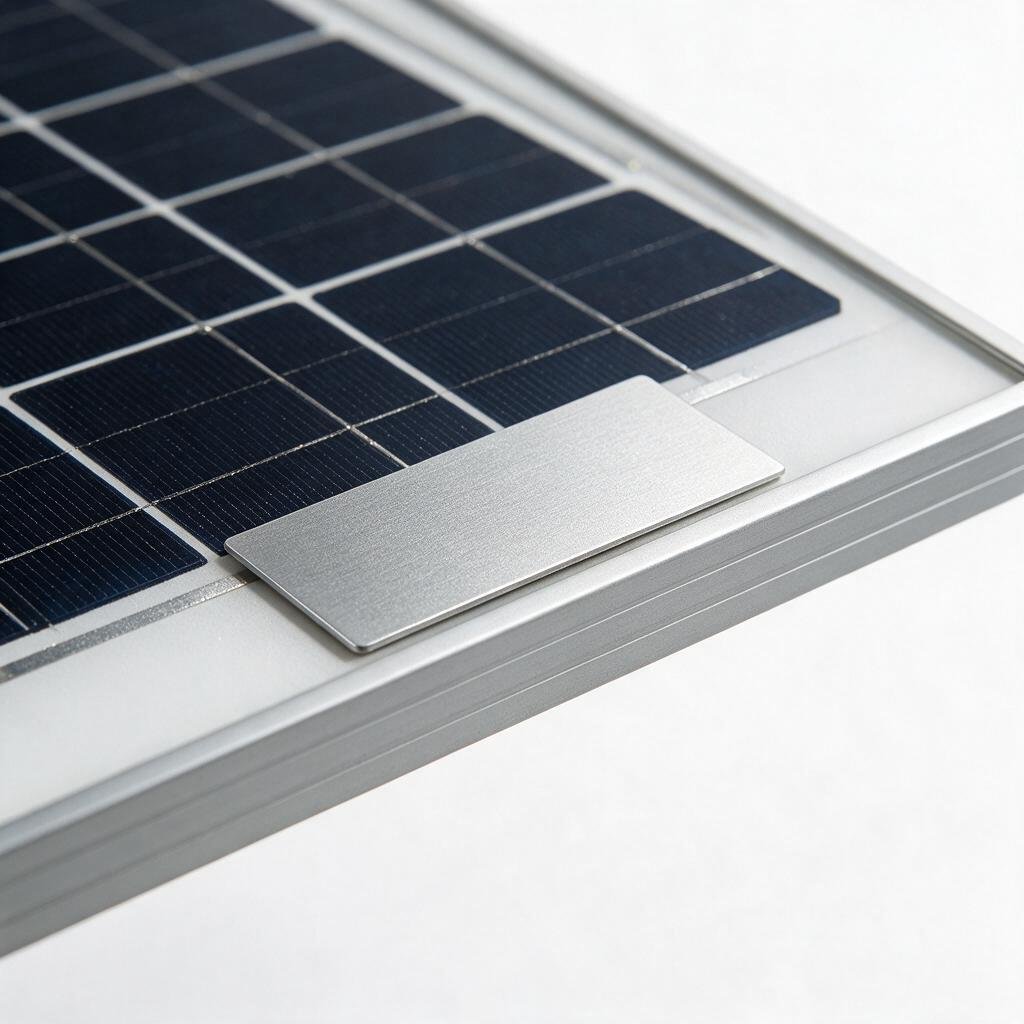 Solar Panel & Renewable Energy Nameplates - Durable Etched Metal